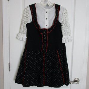 vintage 3pc authentic Austrian dress